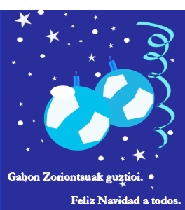 Gabon zoriontsuak 2014 Valverde Drogeria