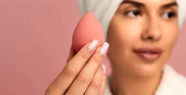 Esponja de maquillaje tipo huevo a estrenar