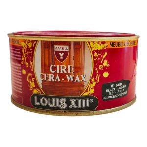 Vista frontal lata Cera de Lujo Louis XIII nº 1 negro