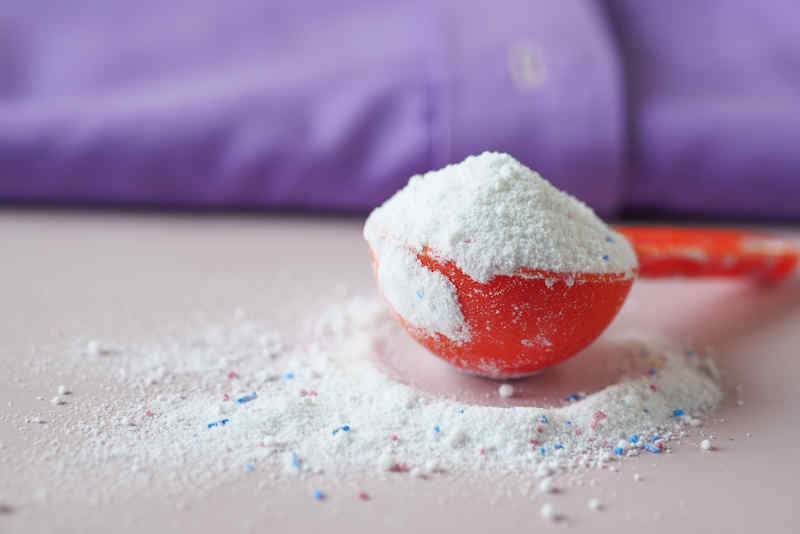 Cuchara de perborato en polvo