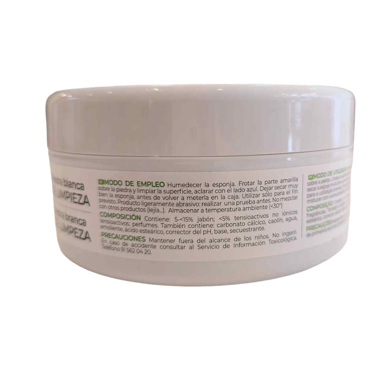 Piedra blanca de limpieza Starwax indicaciones