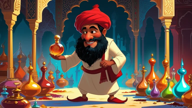 Vendedor de perfume arabe