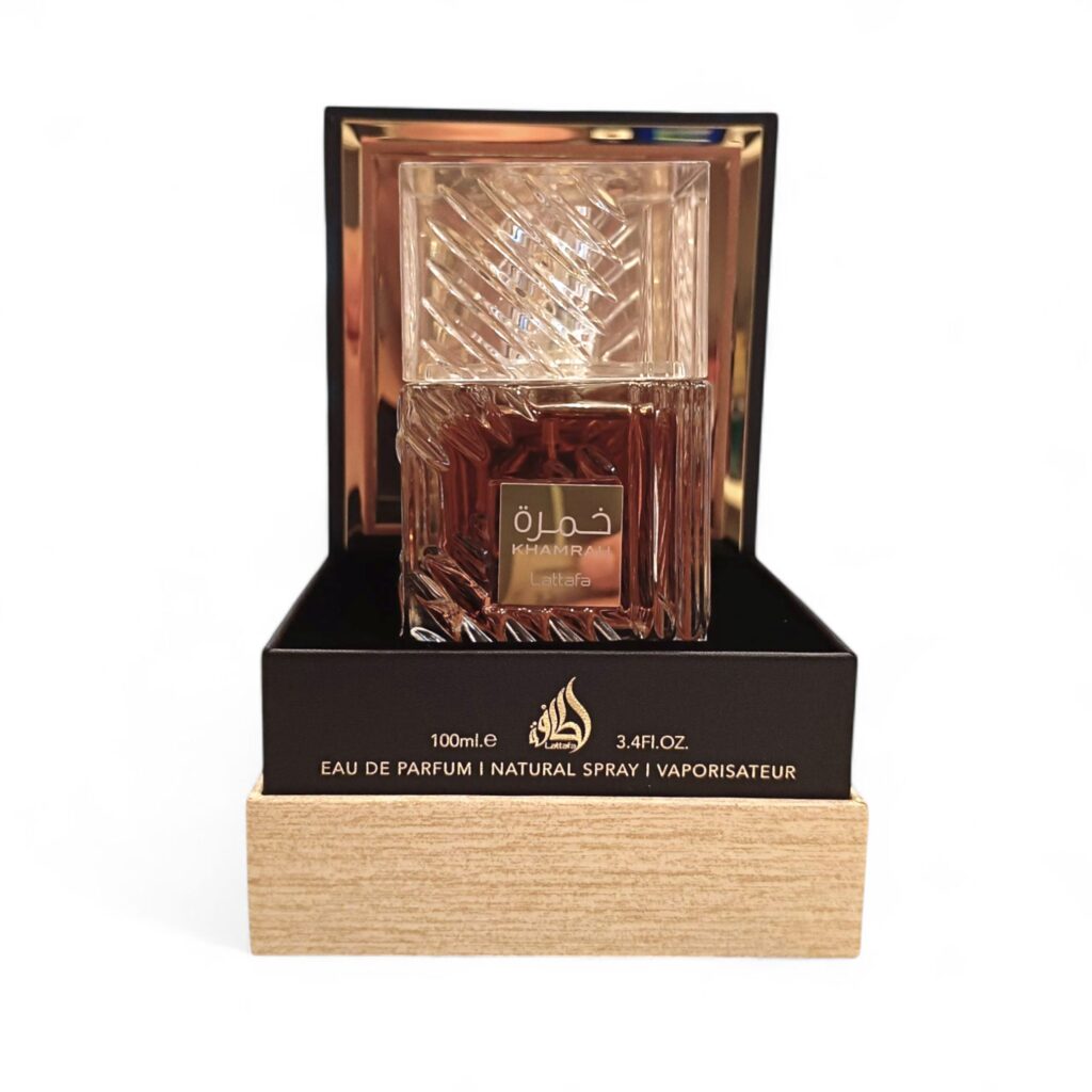 Lattafa Khamrah en caja EDP spray